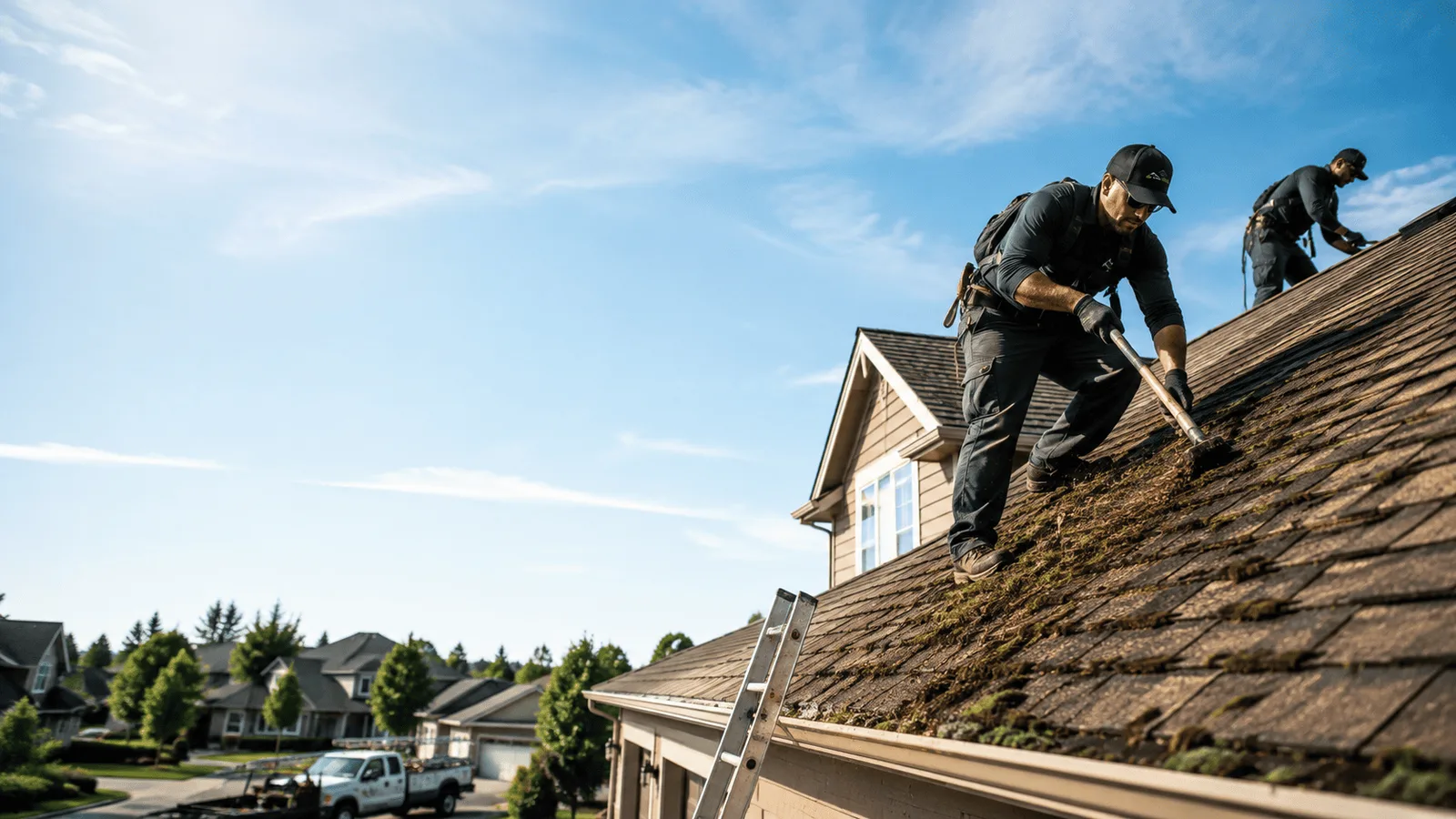 Roof Moss Removal in Shipman, IL near me